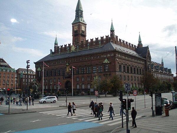 Denmark's Copenhagen City Hall, first opened in 1905, is the headquarters for the Municipal Council and the Lord Mayor.