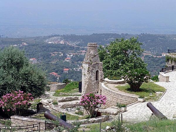 View from the castle at Kruje, Albania.