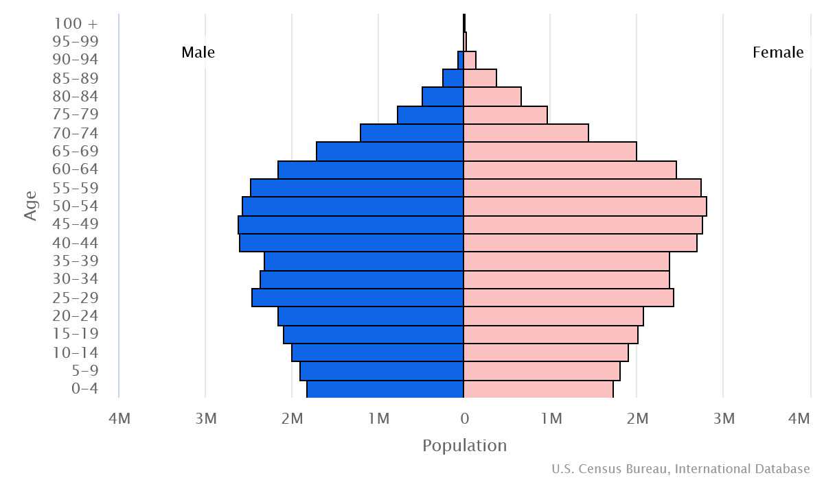 2023 population pyramid