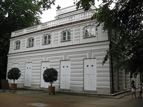 The Bialy Domek (Little White House) is a garden villa in the Park Lazienkowski (Royal Baths Park) in Warsaw.