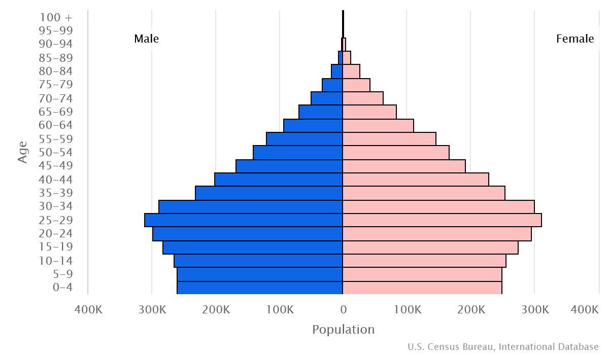 2023 population pyramid