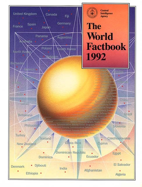 World Factbook Front Cover 1992