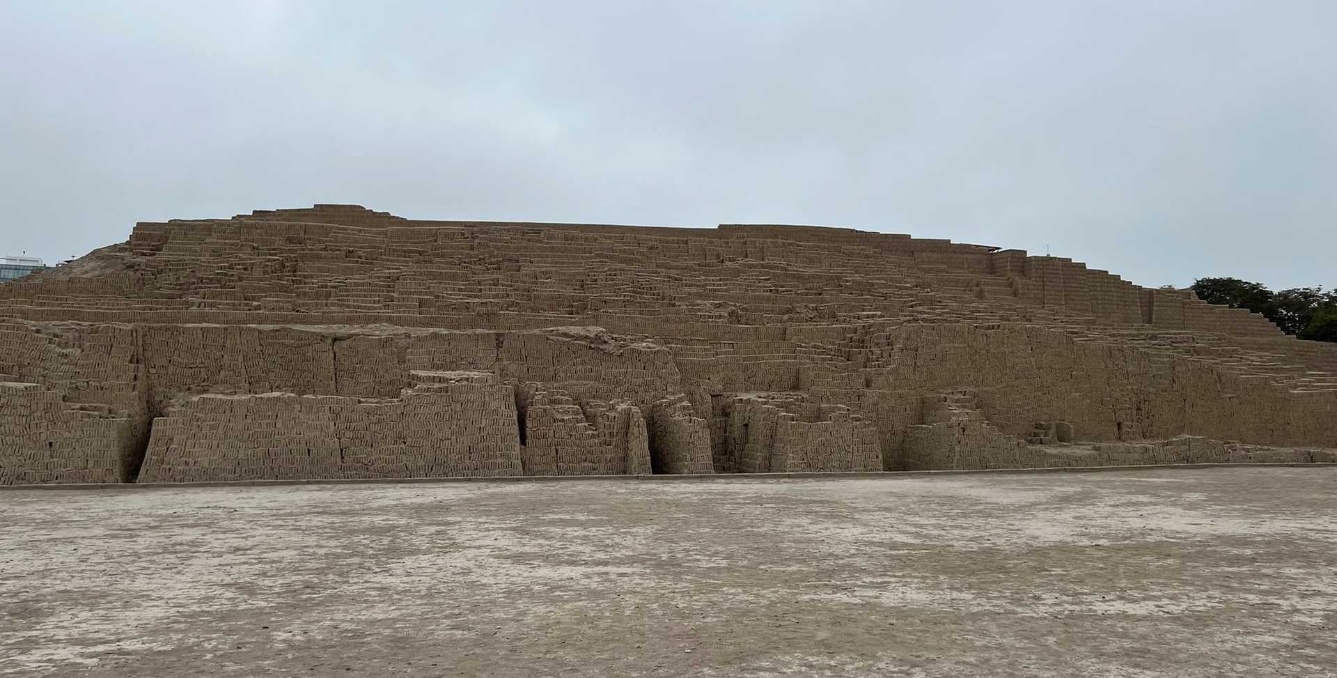 Located in the heart of Lima, this archeological site is one of several Pre-Columbian structures built in Lima's earliest days by members of the indigenous Pre-Incan Lima Culture . Composed entirely of clay and adobe, Huaca Pucllana served as a ceremonial and administrative center between A.D. 200 and 700.