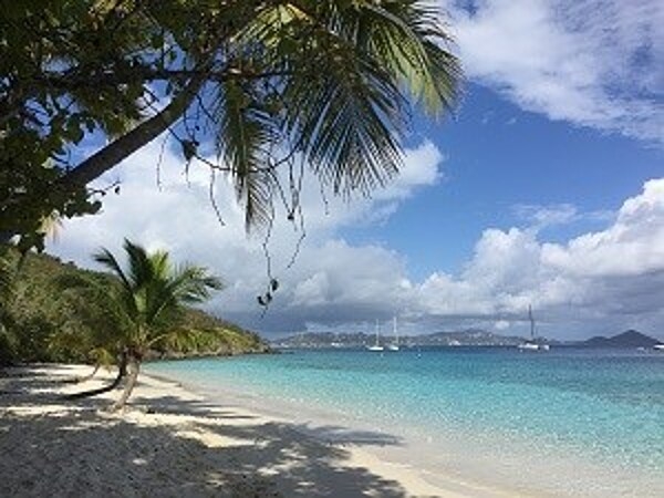 Salomon Beach on Saint John. Photo courtesy of the US National Park Service/ Anne Finney.