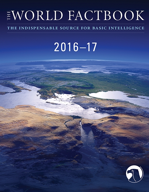 World Factbook Front Cover 2016
