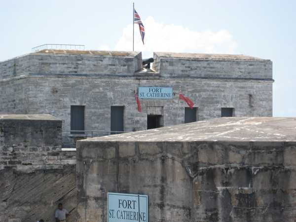 Fort St. Catherine is the largest fort in Bermuda; it was first constructed in 1612 and rebuilt five times by the end of the 19th century, when Bermuda became a premier base for the British Royal Navy in the Western Hemisphere. In the 20th century, forts fell out of favor, and most of the coastal artillery still in use was placed in batteries with only minimal fortification. Today Fort St. Catherine houses a Bermudian history museum with special emphasis on the military.