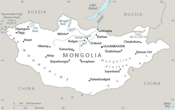 Mongolia Details - The World Factbook