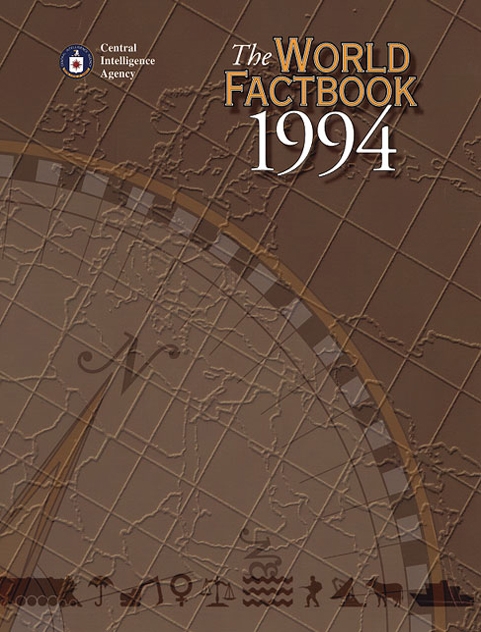 World Factbook Front Cover 1994