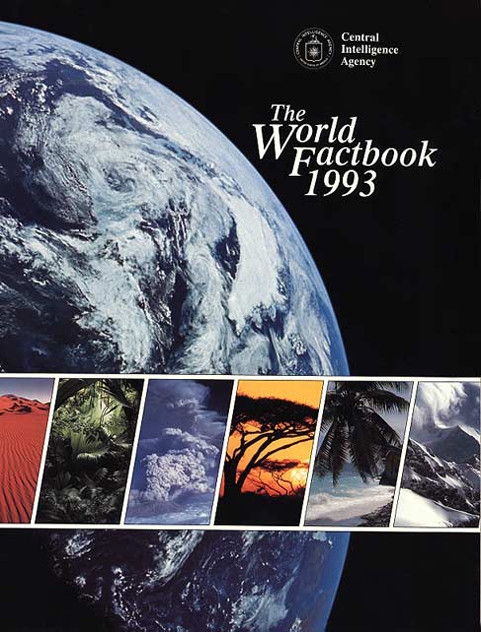 World Factbook Front Cover 1993