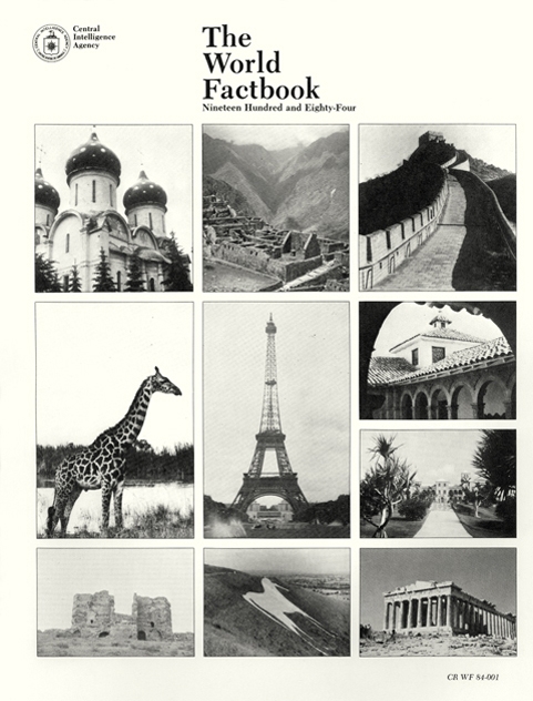 World Factbook Front Cover 1984
