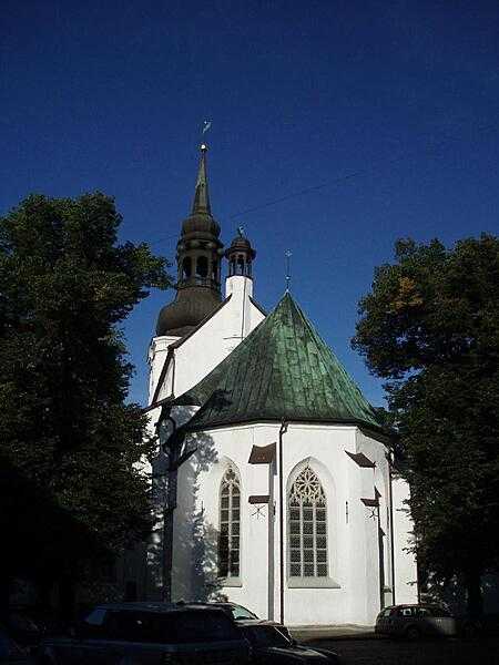 The Cathedral of Saint Mary in the upper town of Tallinn, Estonia, is also known as the Dome Church; it is the oldest church in the city, dating to around 1219.