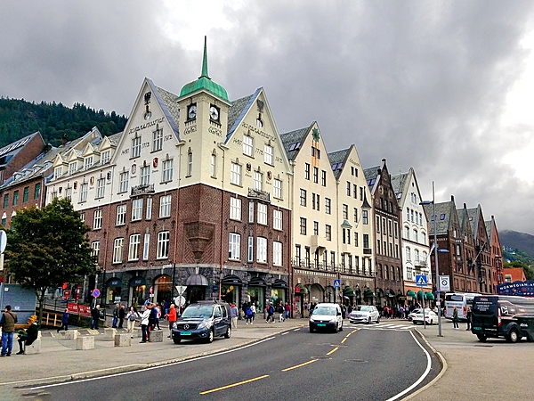 Larger warehouses were built along the Hanseatic Wharf in Bergen after periodic fires destroyed the original buildings.