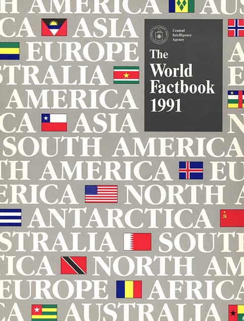 World Factbook Front Cover 1991